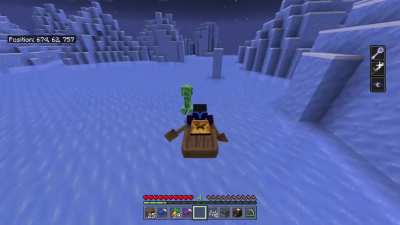 Creeper teleports👀