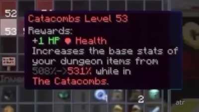 why being the first person to hit Cata 50 is a curse...