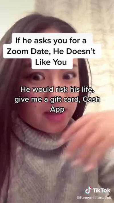You aren't willing to risk your life for me????