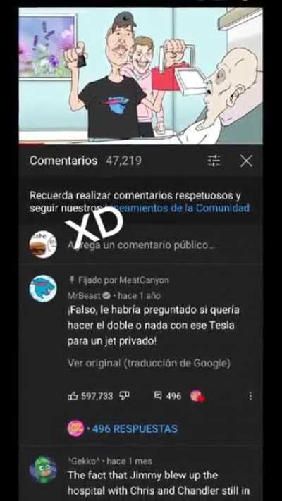 Mr beast noooo
