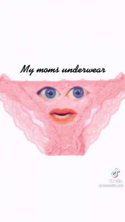 My Mom&rsquo;s underwear 🎶 Has got a mind of its own 🎶🤷🏻&zwj;♀️