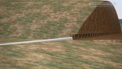 The Roman Aqueduct of Gades carried water over 83 kilometers to C&aacute;diz (better video)