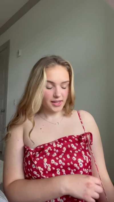 I hope my tits can make someone hard 😏 [reveal]
