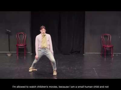 Two trench coats in a kid