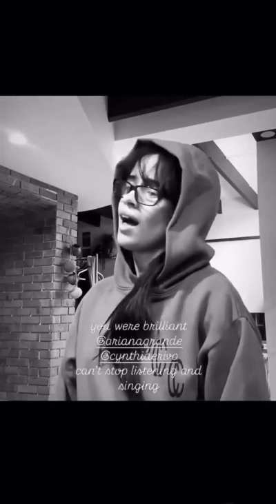 Camila singing Ari&rsquo;s Wicked | insights into this? | IG &lsquo;24