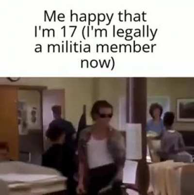 Looks like I&acirc;m necessary to the security of a free state now