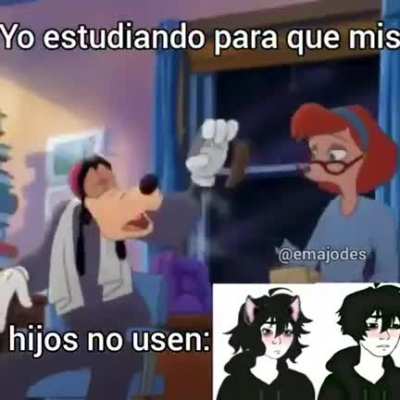 Yo estudiando