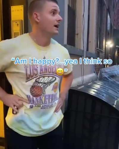 Are you happy?