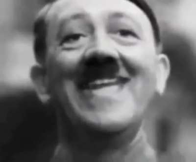 Hitler caught singing in the last moments of his life...