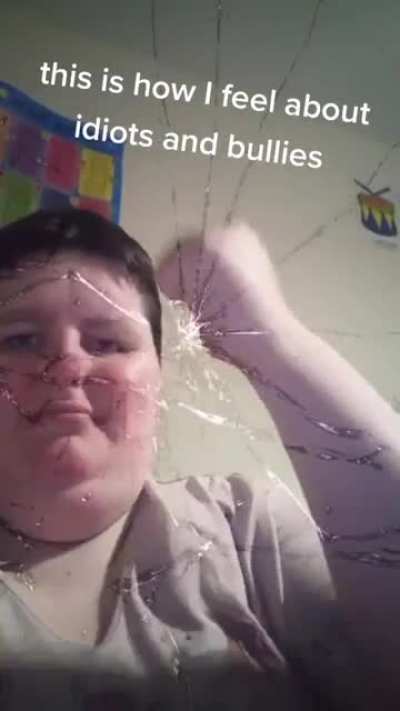 Me when my mom says no more chicken nuggies