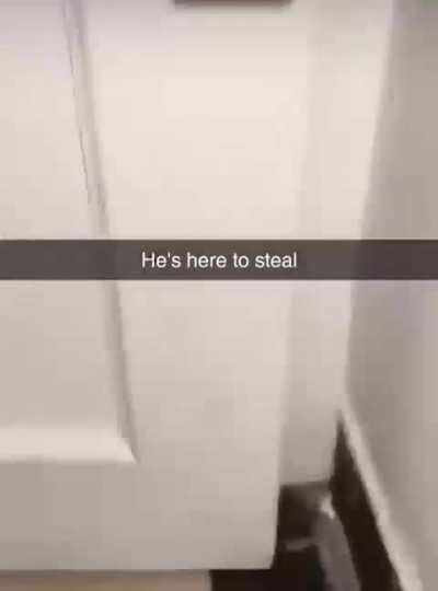 he&rsquo;s here to steal
