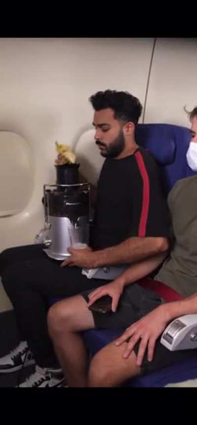 Drinking on the plane&hellip;