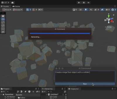3D designers are going to love this. This is ChatGPT for Unity. & It’s available for everyone to try👇