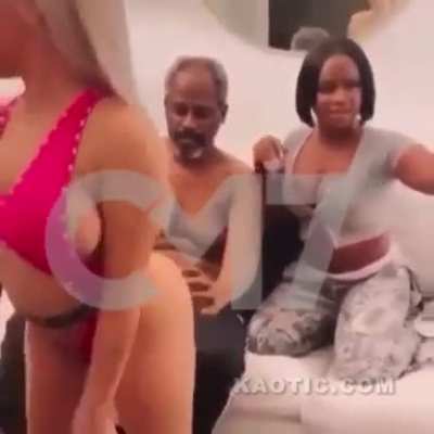Couldn't handle the booty