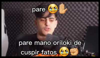 pare seu monstro 😢✊