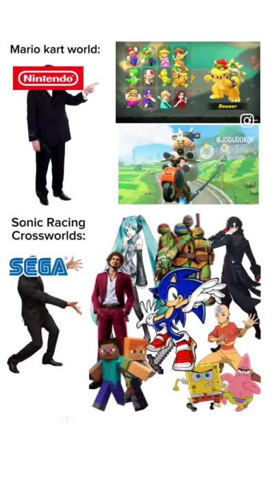 Mario Kart World &amp;amp; Sonic Crossworlds Racing