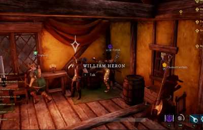 William Heron's afk room