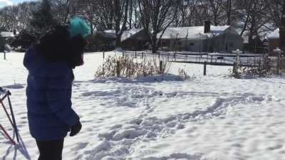 Nice fluffy snow