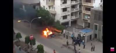 Haha car go explosive sound