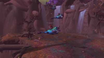 Here we see a majestic pack of le frogs making a jump towards Tirna Scithe, nature is truly beautiful