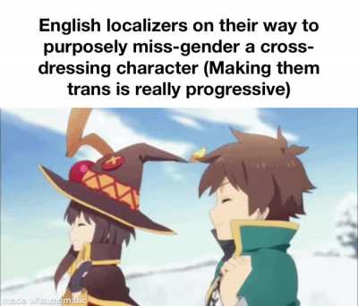 &ldquo;Invalidating a whole community&rsquo;s existence is super progressive guys, trust me.&rdquo;