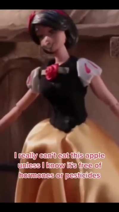 Snow White visits London