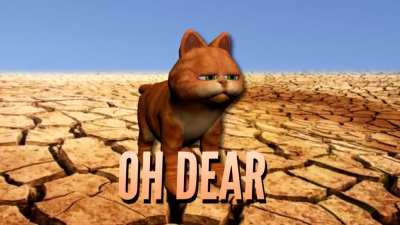 a message from garf