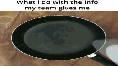 he's over there