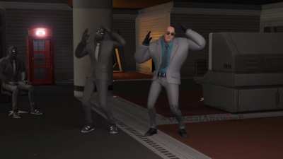 I made Brutus &amp;amp; Shadow Henchman do the Macarena for your Entertainment.
