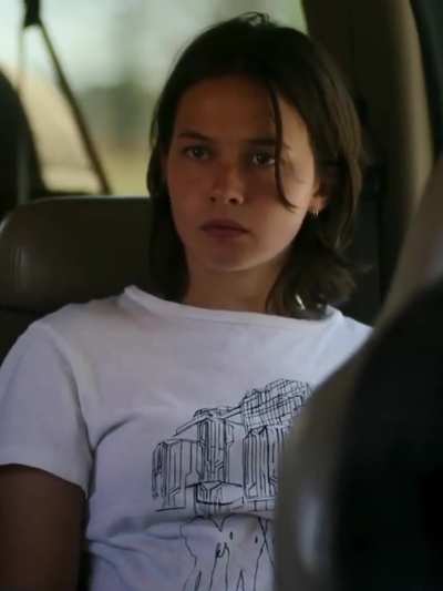 Cailee Spaeny is a tiny little piece of fuckmeat with a fat ass. She needs to be picked up and dropped down on a hard thick cock before being passed around a group of hung studs who turn her holes inside out