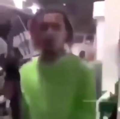 He fucking dies