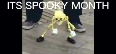 It&rsquo;s spooky month
