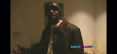 Freestyle and Interview Kanye did the same night that he got into his infamous Car accident. It&rsquo;s eerie that he was spitting some of the lyrics he ended up using on Through The Wire