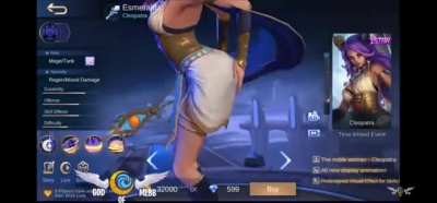 Esmeralda's "Family Friendly" skin 😂