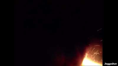 That&rsquo;s why you shouldn&rsquo;t put a firework up... (credit JaggoDun yt)