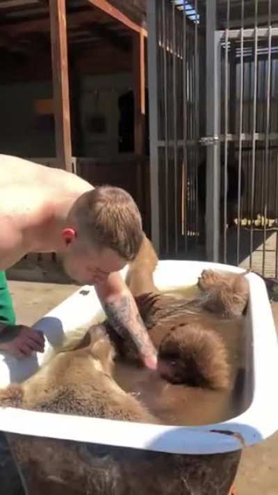 Soaking in a Tub