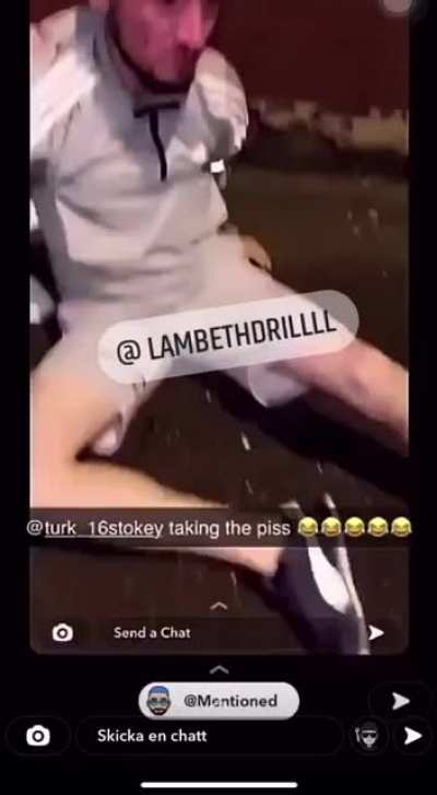 Italian fans aint safe out here