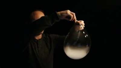 Bubbles, smoke, and fire... yeah
