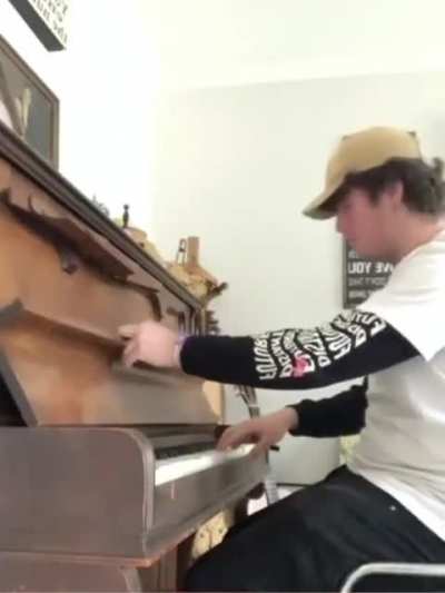 He tried