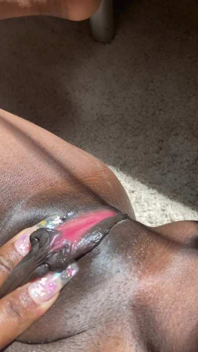 Let&rsquo;s play a game! If you see the color pink, you have to simply stick your dick inside, a easy win!