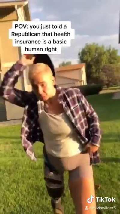 Oh shit, the leg is coming off