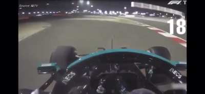 29 track limit violations by Lewis Hamilton at Bahrain. Remember when Bono sent a message over team radio saying &ldquo;one more violation and you&rsquo;ll be shown the black and white flag and given a 5 second penalty&rdquo;?