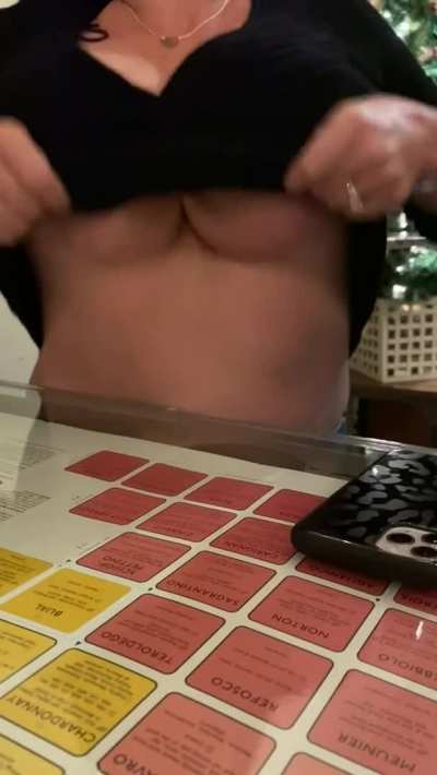TittyDroppin&rsquo; at a winery. Anyone want to join me for a glass of wine.