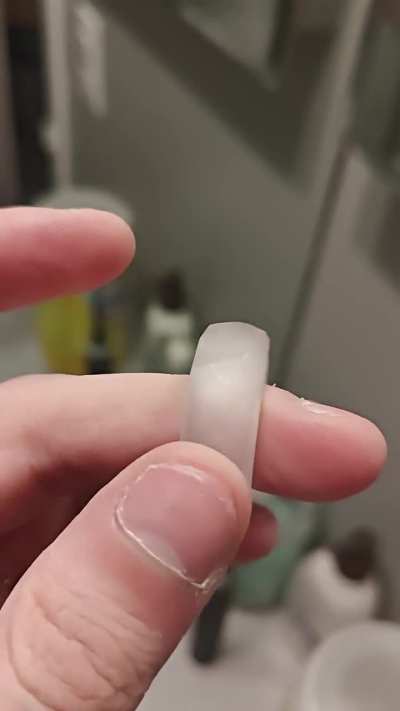 Solid lab grown sapphire ring project