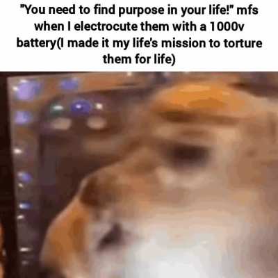 "You need to live for yourself!" just SHUT UP