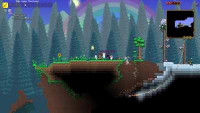 Playing Terraria yesterday, I thought there was a platform.