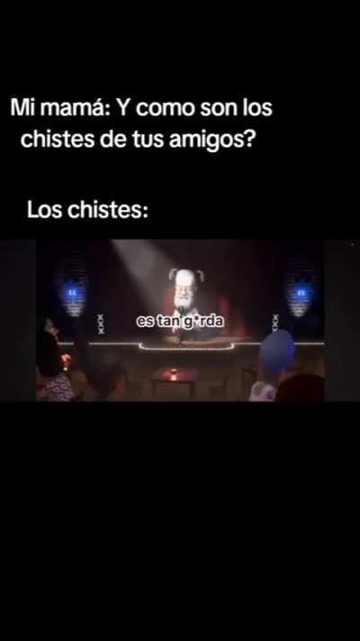 La mam&aacute; de peli es tan gorda tan gorda que tiene una &oacute;rbita propia 