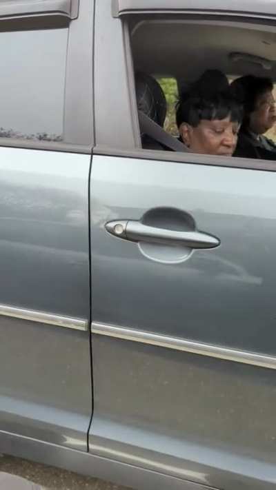 Grandma needs to get off the road