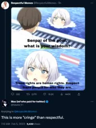 there&rsquo;s always one.