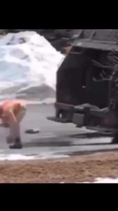 guess he had a bad day